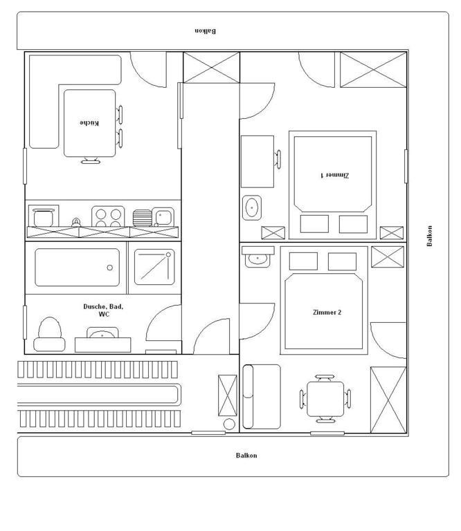 Apartment Hubert Praxmarer Fulpmes Bilik gambar
